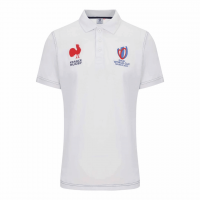 France Rugby X RWC Polo Jersey Replica White 2023 Mens