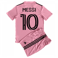 Inter Miami Soccer Jersey + Short Replica Home 2022 Youth (Messi #10)