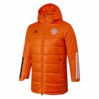 2020/21 Manchester United Orange Mens Soccer Winter Jacket