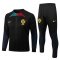 Portugal Soccer Training Suit Jacket + Pants Black 2022/23 Mens