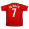 England Soccer Jersey Replica Away 2002 Mens (Retro Beckham #7)