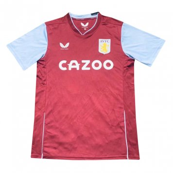 Aston Villa Home Soccer Jersey Replica Mens 2022/23