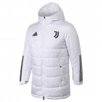 2020/21 Juventus White Mens Soccer Winter Jacket
