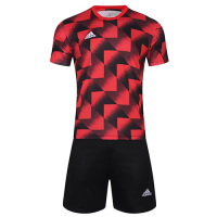 Customize Team Soccer Jersey + Short Replica Red 728