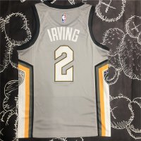 Cleveland Cavaliers Swingman Jersey - City Edition Grey 2018/19 Mens (IRVING #2)