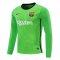 2020/21 Barcelona Goalkeeper Green Long Sleeve Mens Soccer Jersey Replica
