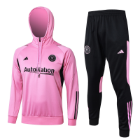 Inter Miami C.F. Soccer Training Suit Replica Pink 2023/24 Mens (Hoodie)