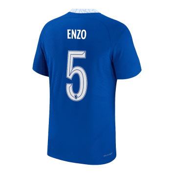 Chelsea Soccer Jersey Replica Home UCL 2022/23 Mens (ENZO #5 Player Version)