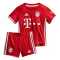 2020/21 Bayern Munich Home Kids Soccer Kit(Jersey+Shorts)