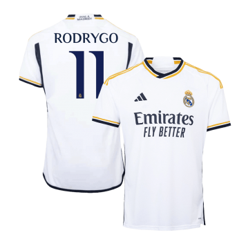 Real Madrid Soccer Jersey Replica Home 2023/24 Mens (RODRYGO #11)