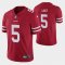 2021 San Francisco 49ers Trey Lance Scarlet NFL Jersey Mens