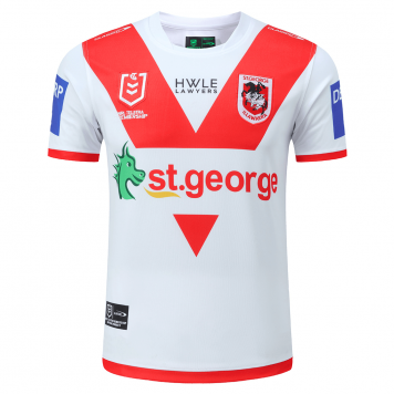 St George Illawarra Dragons NRL Rugby Jersey Home 2023 Mens