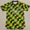 Arsenal Soccer Training Jersey Replica Green Yellow Black Mosaic Mens 2022 (Player Version)
