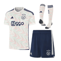 Ajax Soccer Whole Kit Jersey + Short + Socks Replica Away 2023/24 Mens