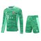 Bayern Munich Soccer Jersey + Short Set Replica Goalkeeper Green Long Sleeve Mens 2021/22