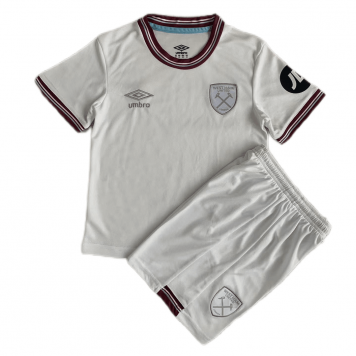 West Ham United Soccer Jersey + Short Replica Away 2023/24 Youth