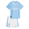 Discount Youth Manchester City Home Soccer Jersey + Short Replica 2023/24