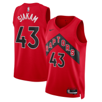 Toronto Raptors Swingman Jersey - Icon Edition Red 2022/23 Mens (Pascal Siakam #43)