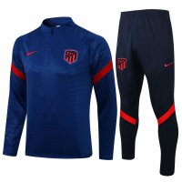 Atletico Madrid 2021/22 Blue Soccer Training Suit Mens