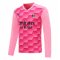 2020/21 AC Milan Goalkeeper Pink Long Sleeve Mens Soccer Jersey Replica