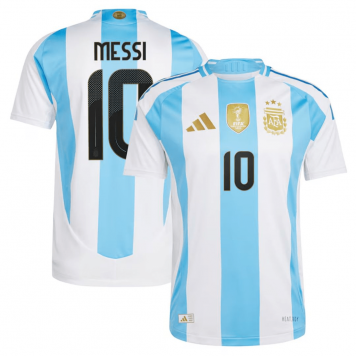Argentina Soccer Jersey Replica Home Player Version 2024 Mens (Messi #10)