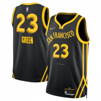 Golden State Warriors Swingman Jersey - City Edition Black 2023/24 Mens (Draymond Green #23)