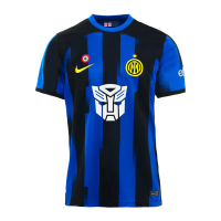 Inter Milan Soccer Jersey Replica X Transformers Home 2023/24 Mens (Player Version)