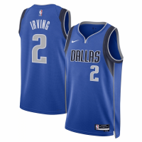 Dallas Mavericks Swingman Jersey - Icon Edition Replica Blue 2022/23 Mens (Kyrie Irving #2)