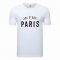 PSG Messi ICI C'EST PARIS T-Shirt White Mens 2021/22
