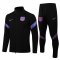 Barcelona Soccer Training Suit Jacket + Pants Replica Black Mens 2021-22