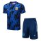 Argentina Soccer Jersey + Short Replica Blue 2022 Mens
