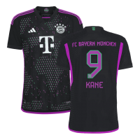 Bayern Munich Soccer Jersey Replica Away Player Version 2023/24 Mens (KANE #9)
