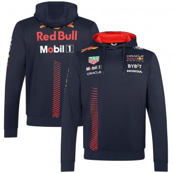 Oracle Red Bull Racing F1 Team Sweatshirt Hoodie Navy 2023 Men's