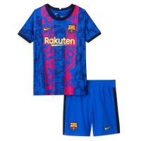 Barcelona Soccer Jersey + Shorts Replica Third Youth 2021/22