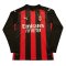 2020/21 AC Milan Home Mens LS Soccer Jersey Replica