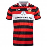 Jako VfB Stuttgart Soccer Jersey Replica Away Red-Black 2022/23 Mens