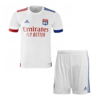 2020/21 Olympique Lyonnais Home Kids Soccer Kit(Jersey+Shorts)