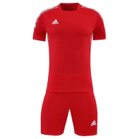 Customize Team Soccer Jersey + Short Replica Red - 720