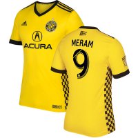 2017 Columbus Crew Home Yellow Soccer Jersey Replica Meram #9