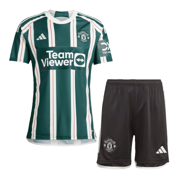 Manchester United Soccer Jersey + Short Replica Away 2023/24 Mens