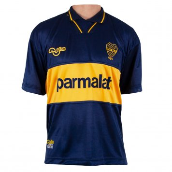 1994 Boca Juniors Retro Home Mens Soccer Jersey Replica