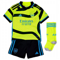 Arsenal Soccer Whole Kit Jersey + Short + Socks Replica Away 2023/24 Youth