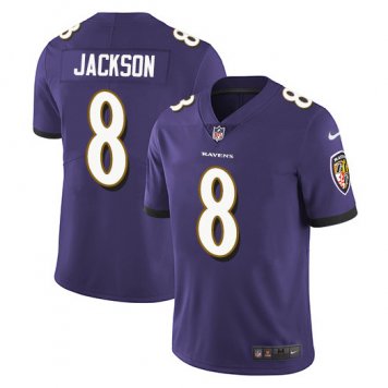 2021 Baltimore Ravens Lamar Jackson Purple NFL Jersey Mens
