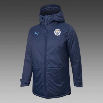 2020/21 Manchester City Navy Mens Soccer Winter Jacket