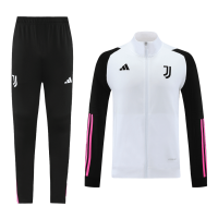 Juventus Soccer Jacket + Pants Replica White 2023/24 Mens