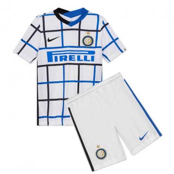 2020/21 Inter Milan Away Kids Soccer Kit (Jersey + Shorts)