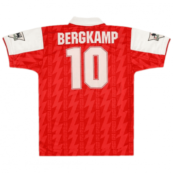 Arsenal Soccer Jersey Replica Home 1994 Mens (Retro Bergkamp #10)