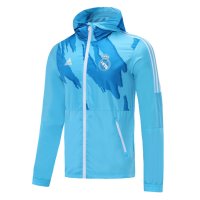 2021/22 Real Madrid White Mens All Weather Windrunner Jacket