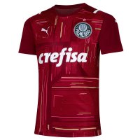 2021/22 Palmeiras Goalkeeper Red Soccer Jersey Replica Mens