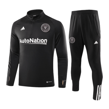 Inter Miami CF Soccer Sweatshirt + Pants Replica Black Zipper 2023/24 Youth